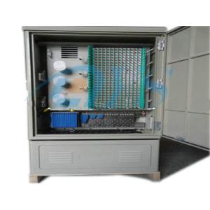 China 144C to 576C Fiber Optic Cross Cabinet on sale