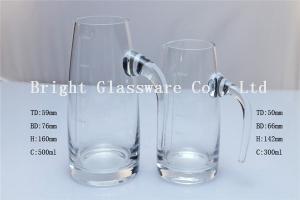 China glass wine decanter with handle glass water bottle cheap glass teapot factory