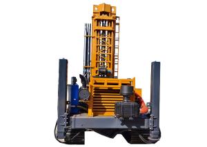 China Steel Tracked Pneumatic Water Well Drilling Rig Imported Bermk Oil Pump factory