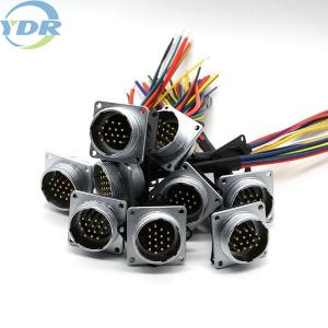 230mm Panel Mount Cables 16 Core Waterproof Wire Harness For Machinery Equipment