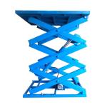 Hyd Stationary Scissor Lift Platform 1000KG Hydraulic Double Scissor Lift Table