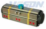 Double Acting 3 Position Pneumatic Actuator 162Nm Output Torque