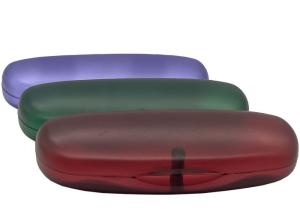 China OEM Magnetic Hard Plastic Eyeglass Case 155x66x38mm factory