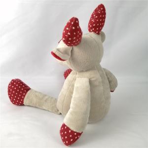 China Christmas Animal 2.8in Santa Soft Toy Moose Plush Toy X'Mas Gifts 41 X 23cm factory