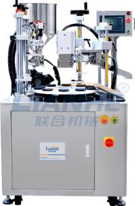 China 40L Tube Filling Sealing Machine , Ultrasonic Ointment Tube Filler factory