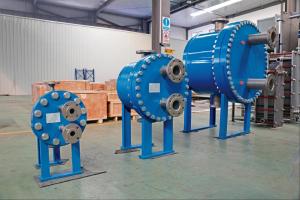 China Compact Plate And Shell Heat Exchanger For Mining Petroleum factory