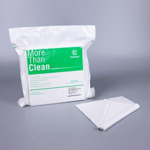 China Multi Purpose Anti Static Cleaning Wipes Lint Free 100% Polyester Tissue Paper Class 100 factory