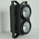 Free shipping High quality Guangzhou 2 Eyes 2x100W RGBW Warm White COB DMX LED