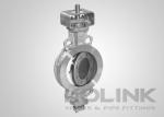Double Offset Wafer Butterfly Valve, Triple Eccentric Butterfly Valve Metal