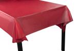 Tablecloth 5 Pack Red Disposable Rectangle Waterproof Party Plastic Table Cover