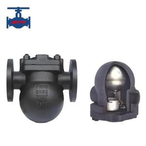 China Cast Steel ASTM A216-WCB Level Ball Float Steam Trap For Air And Steam Use factory