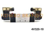 4V320-10 Airtac Type Double Controller Pneumatic Solenoid Valve 5/2 Way 24V 220V