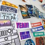 Custom Die Cut Vinyl Stickers Sheets Printing Packaging Label Adhesive