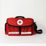 Ems Emergency Medical Airway Bag Red Nylon Ambulance First Aid Equipment