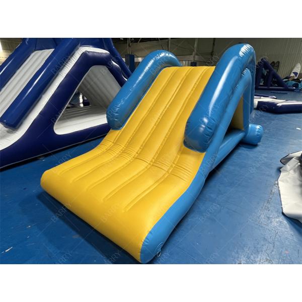 China Lake Inflatable Water Tower Climbing Slide, Factory Direct Selling Inflatable Floating Water Slide For Water Park factory