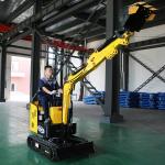 Greenhouse Small Digger Electric Mini Excavators Home Excavation Machine With