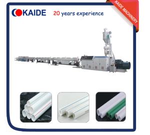 China Higsh Speed 28m/min PPR Water Pipe Extrusion Machine KAIDE factory factory