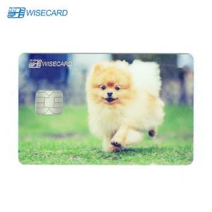 China PVC Contactless Smart Card , Biometric Chip Card Full Color Offset Printing on sale