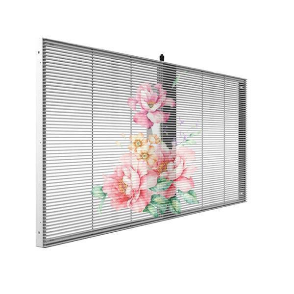 Nationstar LED Curtain Video Wall High Brightness Glass Transparent LED Display