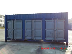 China Industrial Shipping Container With Side Doors , 20ft Open Side Container Waterproof factory