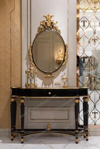 China Wholesale Palace Lobby Baroque Wall Mounted Console Table TO-028 factory