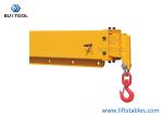 Telescopic Adjustable Hoist Forklift Attachment Jib Boom Crane 6000 Lb Lift