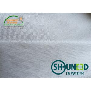 White Enzyme Wash Stretch Interfacing 75D * 75D C7520QX 150cm width