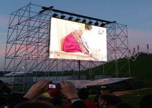 China SMD 2525 Kinglight Outdoor Advertising Led Screens Digital Signage For Party / Theater factory