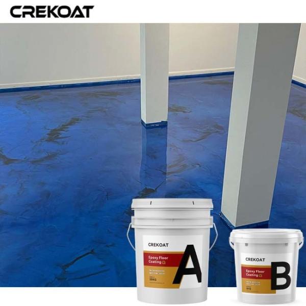 China Scratches Resistant Metallic Garage Floor Paint Concrete Epoxy Coating factory