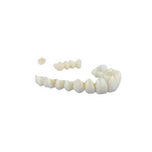 China China Dental Lab Zirconia Tooth Crown No Irritation Zirconia Porcelain Teeth factory