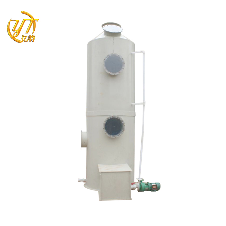 5 Kw Pump Power Dust Scrubber Tower Spray Washing Tower for Exhaust Treatment in White or Customizable Color