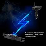 Waterproof IP69K Wireless Rear View Dash Cam AHD Receiver Black Color
