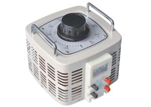 China Single Phase 1000VA TDGC2 Variac, Voltage Regulator Used In Chemical Industry factory