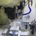 Custom CNC Machining Metal Parts aluminium and Anodized black