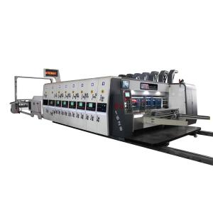 China 150pcs/min Automatic Flexo Printer Die Cutter With Stacker Machine on sale
