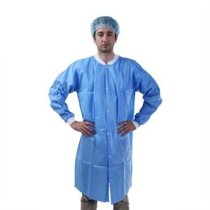 China Lightweight Lab Coats Personal Protective Apparel Ppe Waterproof Clothing factory