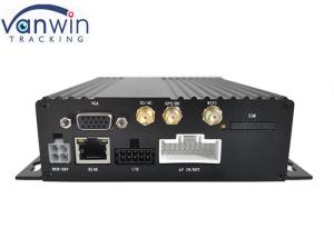 China 1080P AHD Dual SD security mobile dvr 4Ch Gps 3g 4g Wifi For Bus Fleet factory