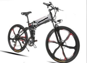 China Tuv Ce 48V 26 Inch Wheel Folding Electric Bike factory