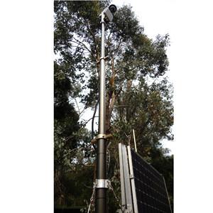 China 6m locking pneumatic telescopic mast for mobile CCTV vehicle telescoping mast antenna mast telecommunication tower mast factory