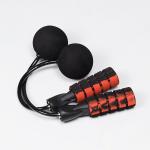 Training Two Bearings Cordless Skipping Rope Ropeless Foam Handle