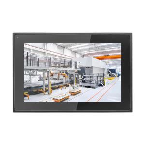 China VGA Input Capacitive Touch Monitor with ±2mm Touch Accuracy Black factory