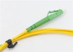 100% Clean No Dust Fibre Optic Patch Leads LC APC - SC APC SM 9 / 125 Simplex