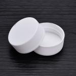 40mm Ribbed Detergent Bottle Plastic Screw Cap Customized Logo