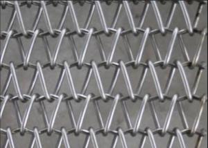 China Nuts Drying Chain 316 Stainless Steel Mesh Conveyor Belt For 300mm Belt Width factory