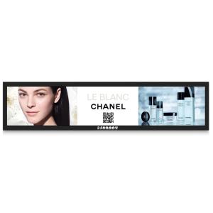 China 28 Inch Android Ultra Wide Digital Signage 1920x360 Stretch Bar Type factory