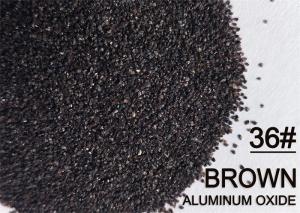 China Tilting Furnace Aluminum Oxide Abrasive Grits FEPA Brown 30# 36# 46# For Cutting Discs factory