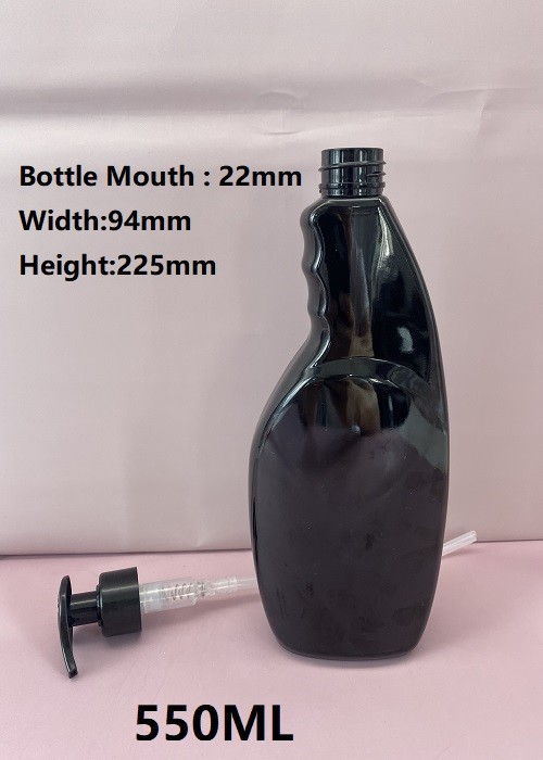 320ML Shampoo Conditioner, Body Wash Refillable Shower Bottles with Pumps