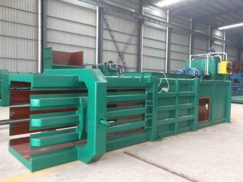 China Stable Performance Industrial Cardboard Compactor Cardboard And Plastic Balers factory