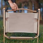 Portable Outdoor Folding Chair Wild Camping Chair 250 Lbs With Mesh Fabric