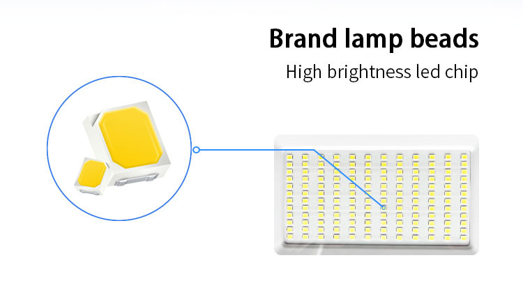 Aluminum Housing 100W High Lumen LED Floodlight With LiFePO4 Battery